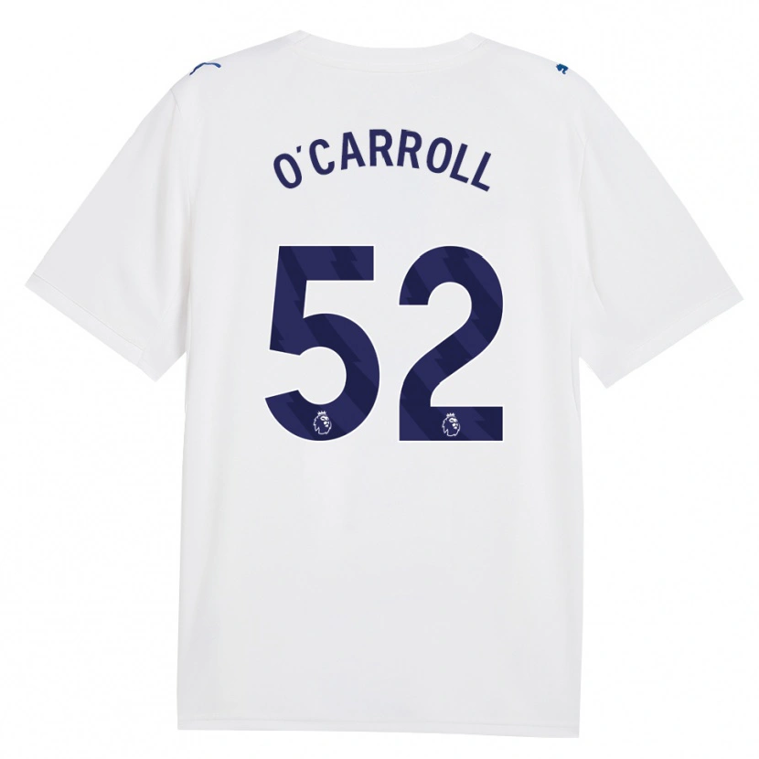 Danxen Homme Maillot Eve O'carroll #52 Marine Blanc Troisieme 2026/27 T-Shirt