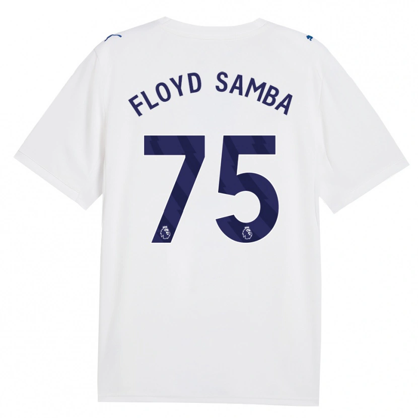 Danxen Homme Maillot Floyd Samba #75 Marine Blanc Troisieme 2026/27 T-Shirt
