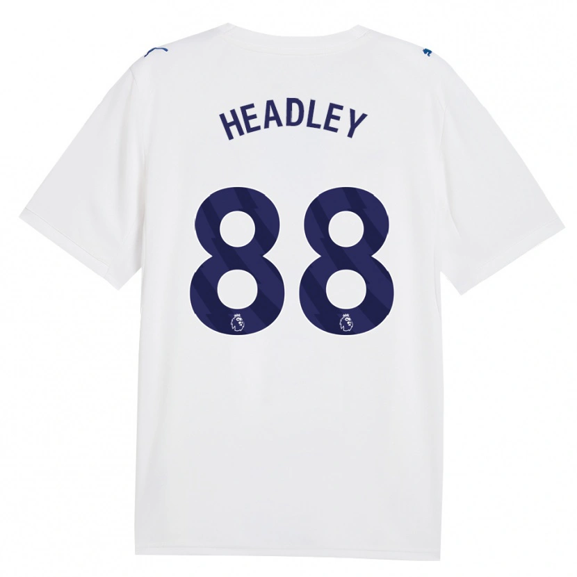 Danxen Homme Maillot Dante Headley #88 Marine Blanc Troisieme 2026/27 T-Shirt