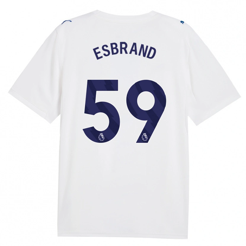 Danxen Homme Maillot Josh Wilson-Esbrand #59 Marine Blanc Troisieme 2026/27 T-Shirt