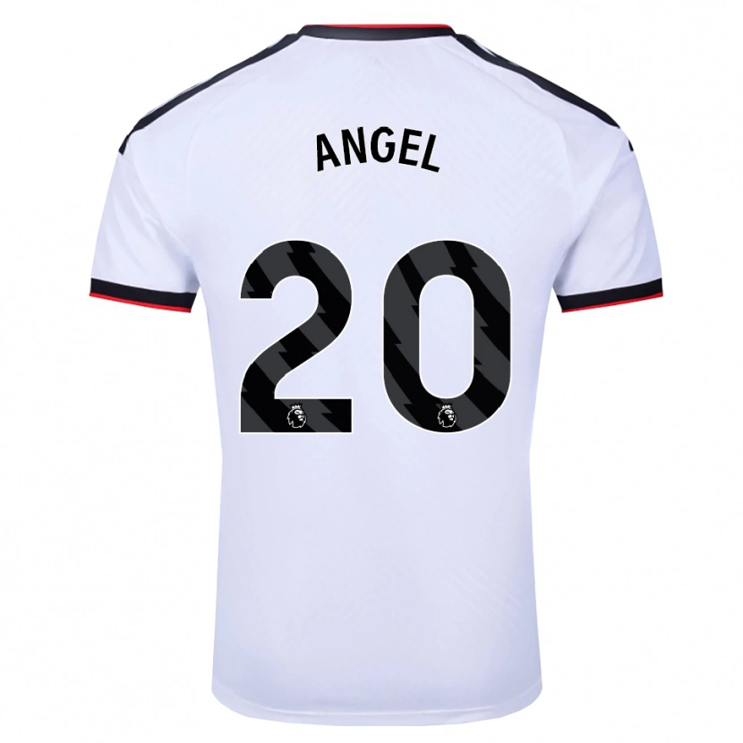 Danxen Homme Maillot Manuel Ángel #20 Blanc Noir Rouge Tenues Domicile 2026/27 T-Shirt