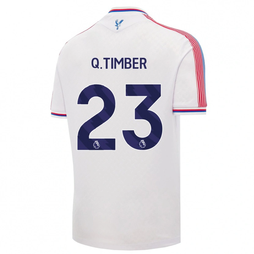 Danxen Homme Maillot Quinten Timber #23 Blanc Rouge Bleu Tenues Domicile 2026/27 T-Shirt