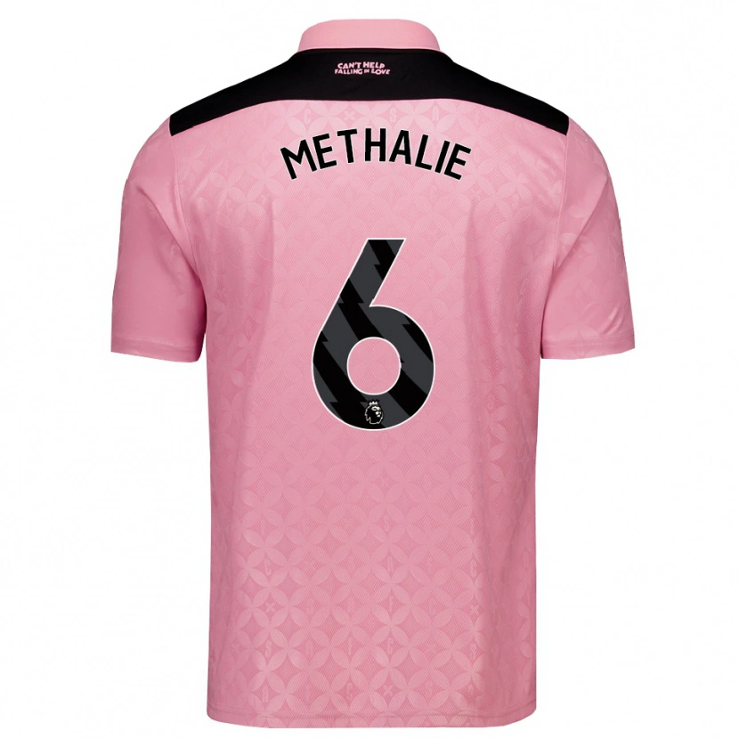 Danxen Homme Maillot Dayann Methalie #6 Lightpink Noir Tenues Extérieur 2026/27 T-Shirt