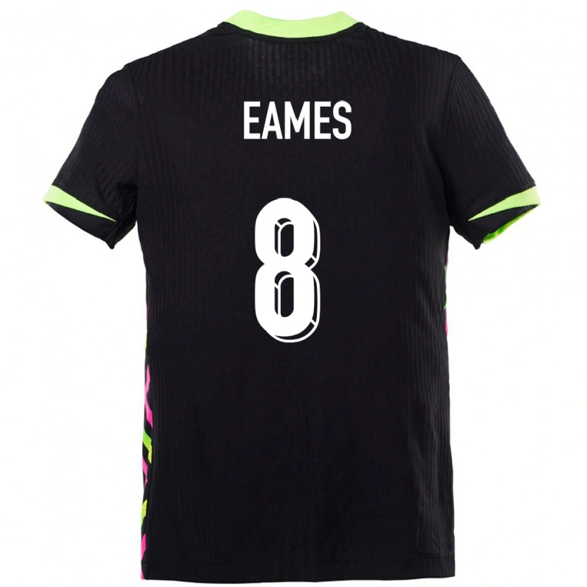 Danxen Enfant Maillot Australie Haine Eames #8 Bleu Foncé Tenues Extérieur 24-26 T-Shirt