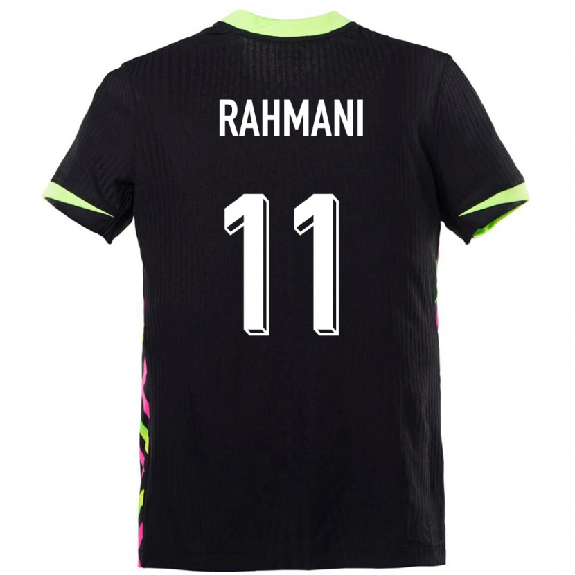 Danxen Enfant Maillot Australie Kavian Rahmani #11 Bleu Foncé Tenues Extérieur 24-26 T-Shirt