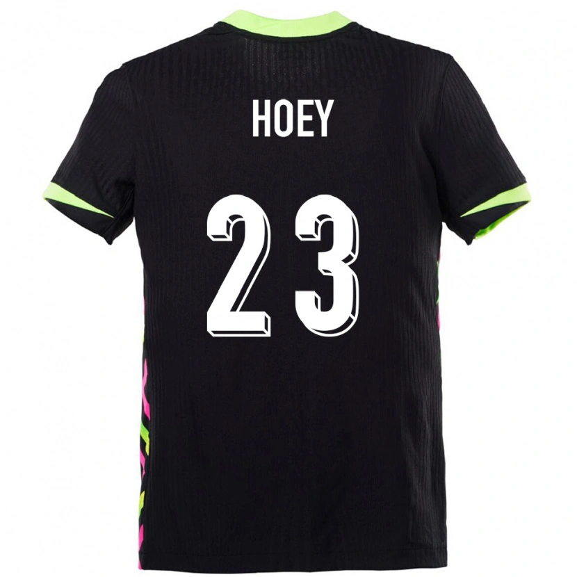Danxen Enfant Maillot Australie Jesse Hoey #23 Bleu Foncé Tenues Extérieur 24-26 T-Shirt