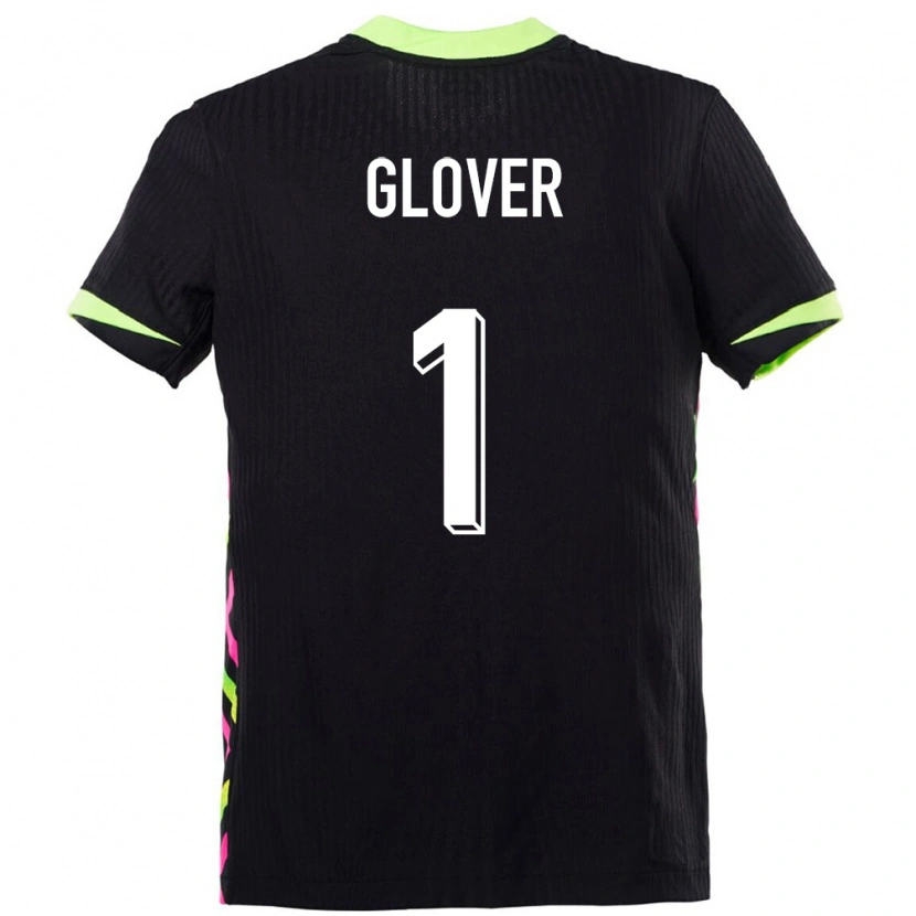 Danxen Enfant Maillot Australie Thomas Glover #1 Bleu Foncé Tenues Extérieur 24-26 T-Shirt