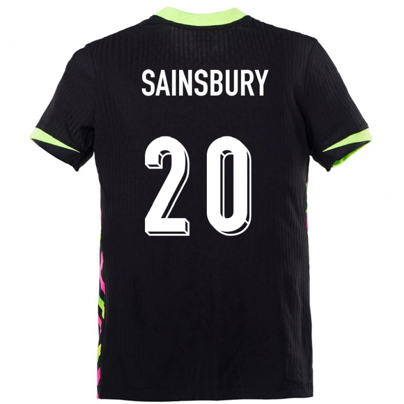 Danxen Enfant Maillot Australie Trent Sainsbury #20 Bleu Foncé Tenues Extérieur 24-26 T-Shirt