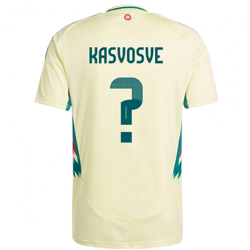 Danxen Enfant Maillot Pays De Galles Henry Kasvosve #0 Beige Jaune Tenues Extérieur 24-26 T-Shirt