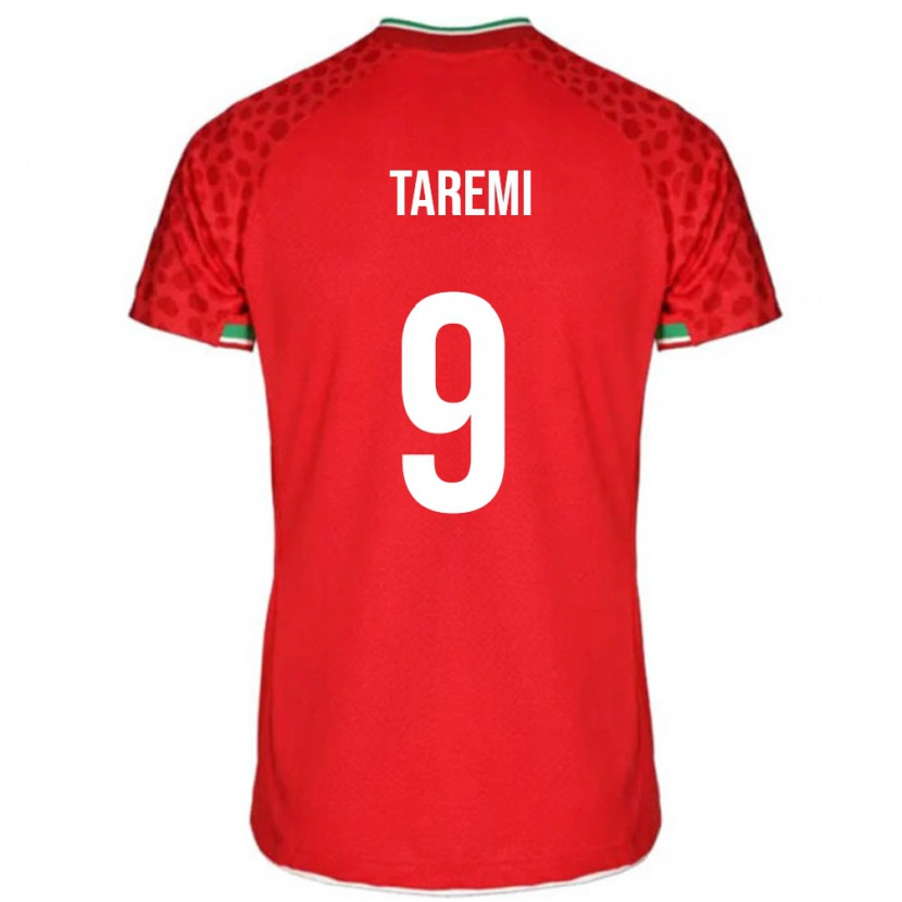Danxen Enfant Maillot Iran Mehdi Taremi #9 Rouge Tenues Extérieur 24-26 T-Shirt