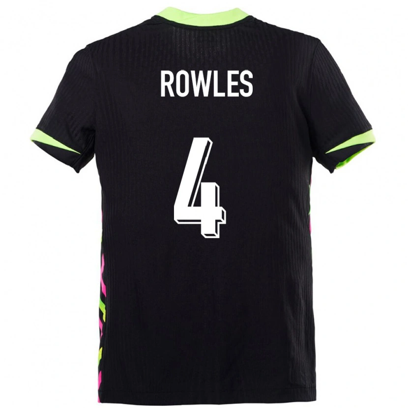 Danxen Homme Maillot Australie Kye Rowles #4 Bleu Foncé Tenues Extérieur 24-26 T-Shirt