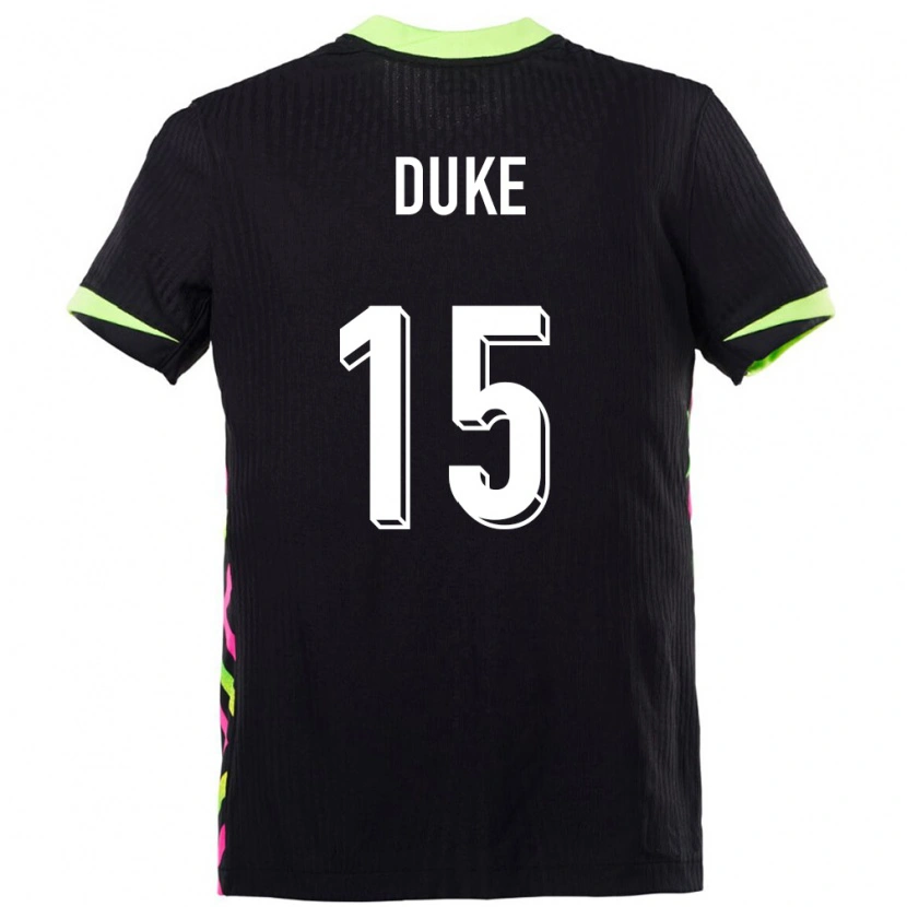 Danxen Homme Maillot Australie Mitchell Duke #15 Bleu Foncé Tenues Extérieur 24-26 T-Shirt