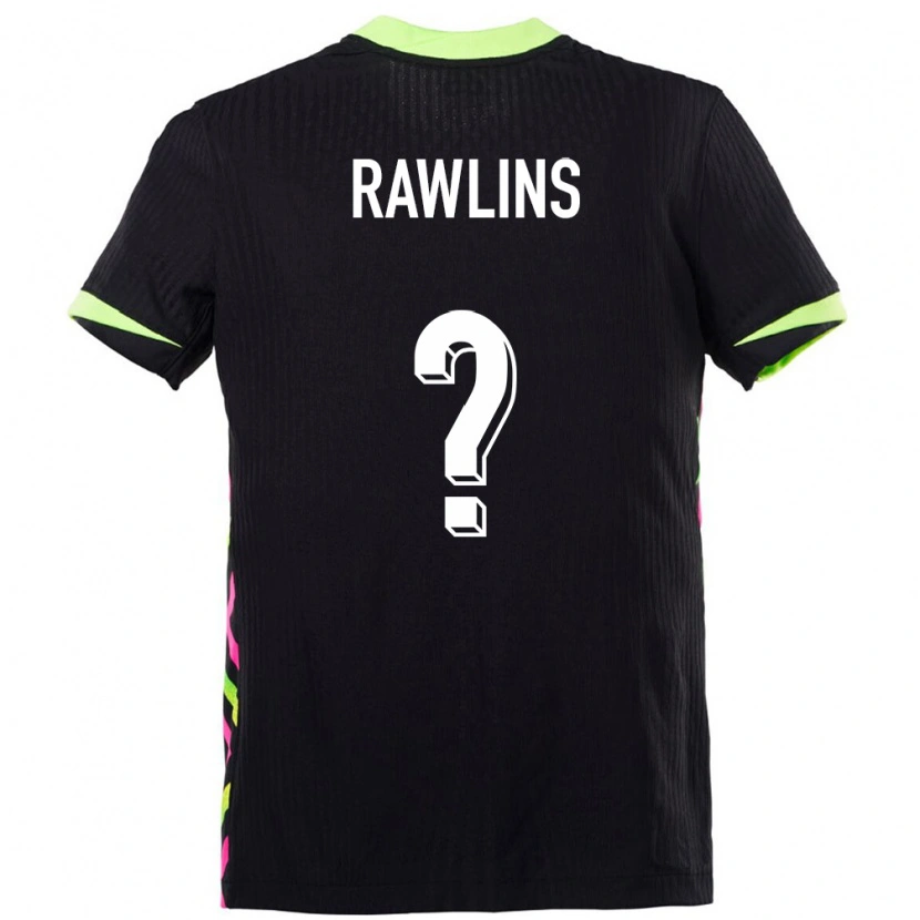 Danxen Homme Maillot Australie Joshua Rawlins #0 Bleu Foncé Tenues Extérieur 24-26 T-Shirt