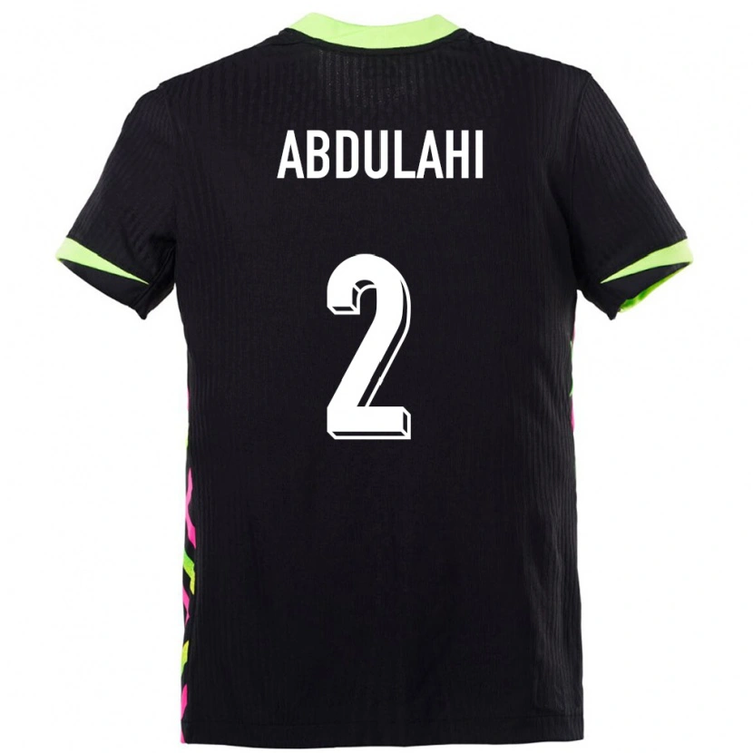 Danxen Homme Maillot Australie Idrus Abdulahi #2 Bleu Foncé Tenues Extérieur 24-26 T-Shirt
