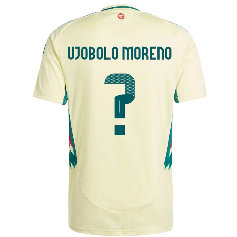 Danxen Homme Maillot Pays De Galles Sergeant Ujobolo Moreno #0 Beige Jaune Tenues Extérieur 24-26 T-Shirt