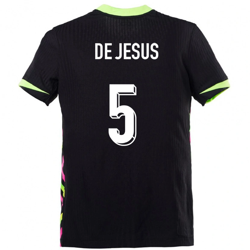 Danxen Femme Maillot Australie Zac De Jesus #5 Bleu Foncé Tenues Extérieur 24-26 T-Shirt