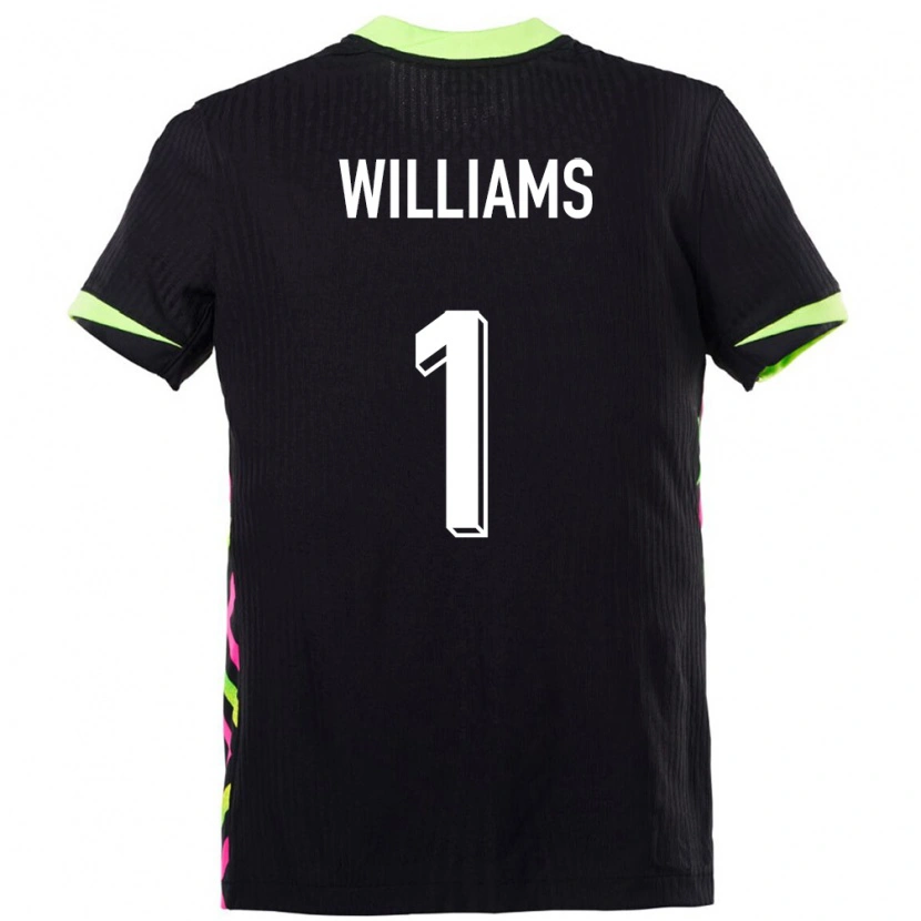 Danxen Femme Maillot Australie Lydia Williams #1 Bleu Foncé Tenues Extérieur 24-26 T-Shirt