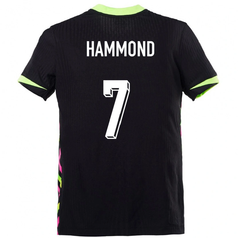Danxen Femme Maillot Australie Tristan Hammond #7 Bleu Foncé Tenues Extérieur 24-26 T-Shirt