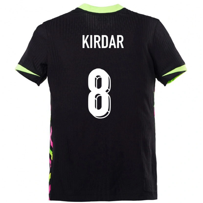 Danxen Femme Maillot Australie Birkan Kirdar #8 Bleu Foncé Tenues Extérieur 24-26 T-Shirt