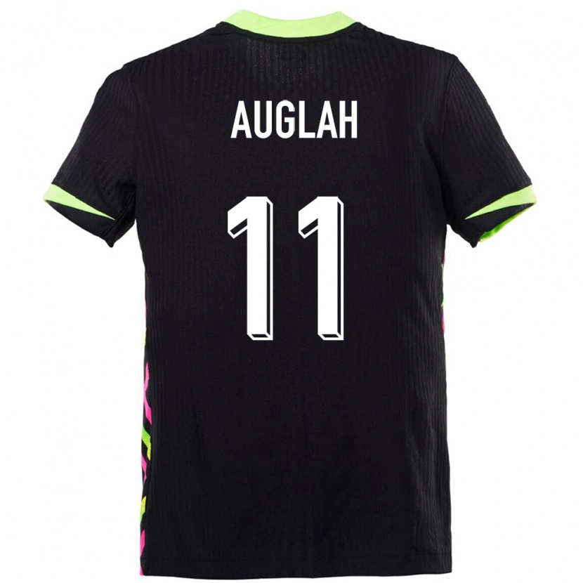 Danxen Femme Maillot Australie Ali Auglah #11 Bleu Foncé Tenues Extérieur 24-26 T-Shirt