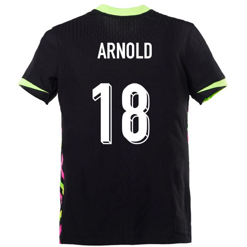 Danxen Femme Maillot Australie Mackenzie Arnold #18 Bleu Foncé Tenues Extérieur 24-26 T-Shirt