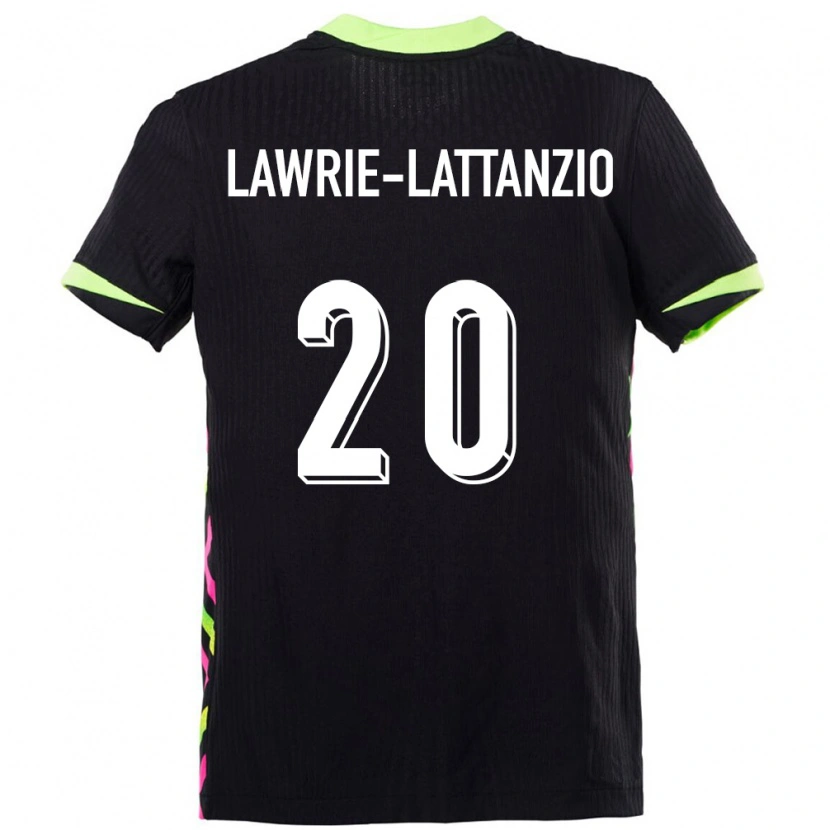 Danxen Femme Maillot Australie Luis Lawrie Lattanzio #20 Bleu Foncé Tenues Extérieur 24-26 T-Shirt