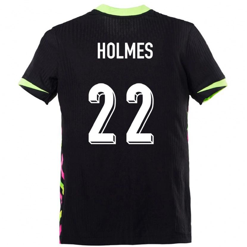 Danxen Femme Maillot Australie Jordan Holmes #22 Bleu Foncé Tenues Extérieur 24-26 T-Shirt
