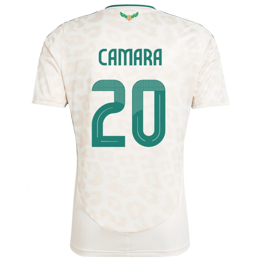 Danxen Femme Maillot Arabie Saoudite Haroune Camara #20 Blanc Tenues Extérieur 24-26 T-Shirt