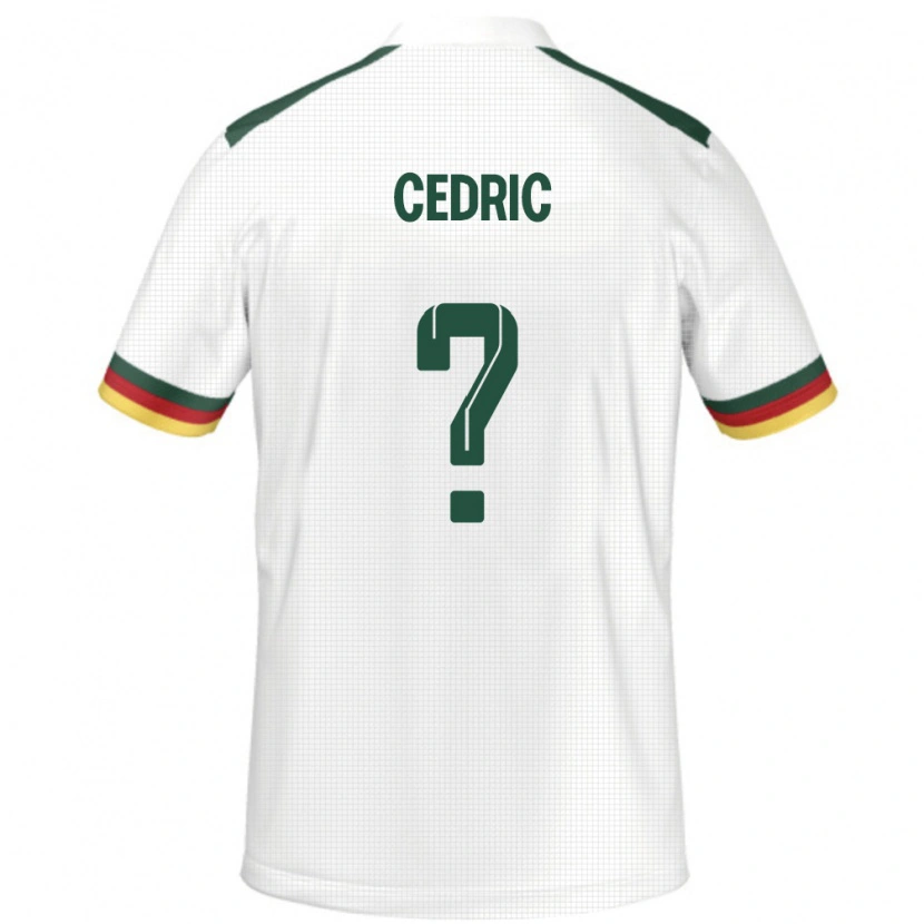 Danxen Femme Maillot Cameroun Iván Cédric #0 Blanc Tenues Extérieur 24-26 T-Shirt
