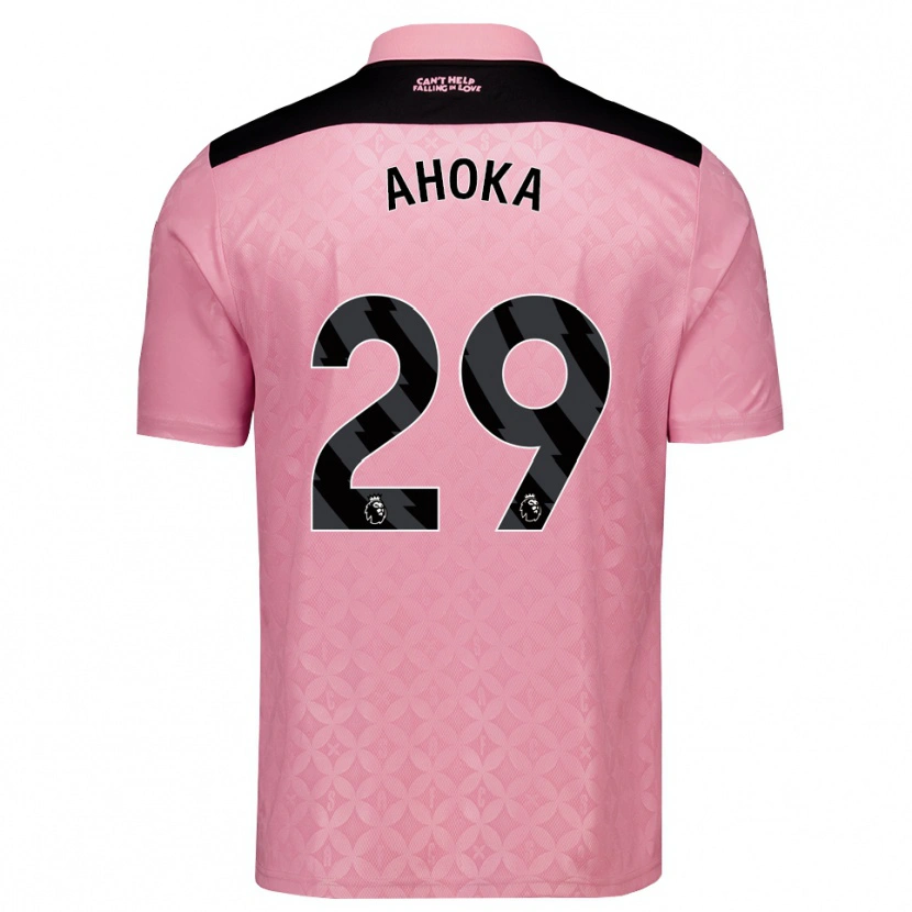 Danxen Femme Maillot Jules Ahoka #29 Lightpink Noir Tenues Extérieur 2026/27 T-Shirt