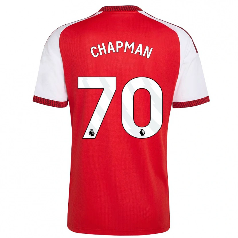Danxen Femme Maillot Samuel Chapman #70 Rouge Blanc Noir Tenues Domicile 2026/27 T-Shirt