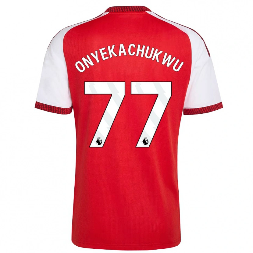 Danxen Femme Maillot Samuel Onyekachukwu #77 Rouge Blanc Noir Tenues Domicile 2026/27 T-Shirt
