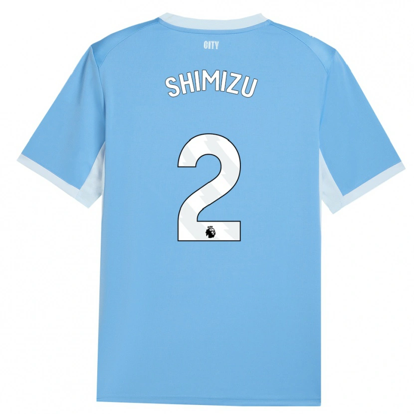 Danxen Femme Maillot Risa Shimizu #2 Lightskyblue Blanc Tenues Domicile 2026/27 T-Shirt