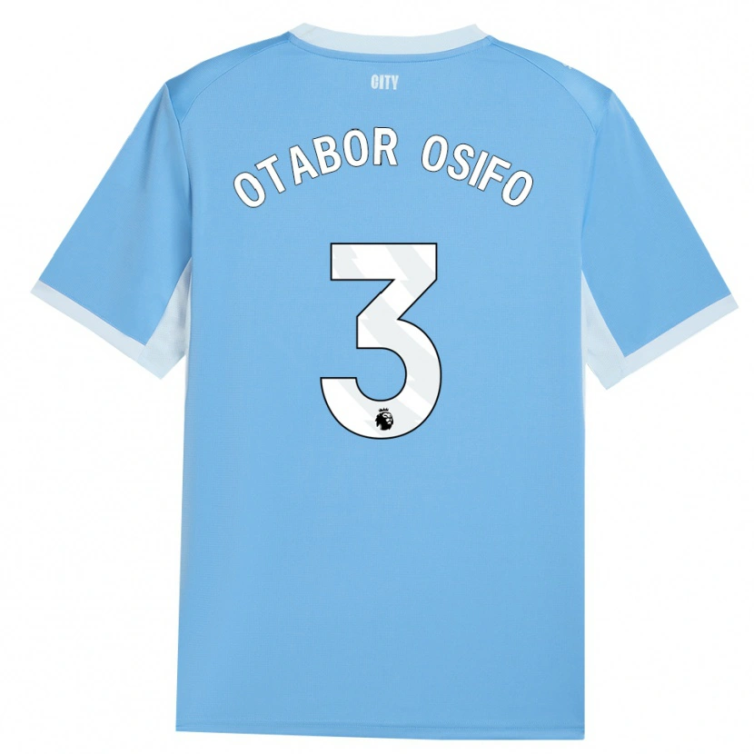Danxen Femme Maillot Prince Otabor Osifo #3 Lightskyblue Blanc Tenues Domicile 2026/27 T-Shirt