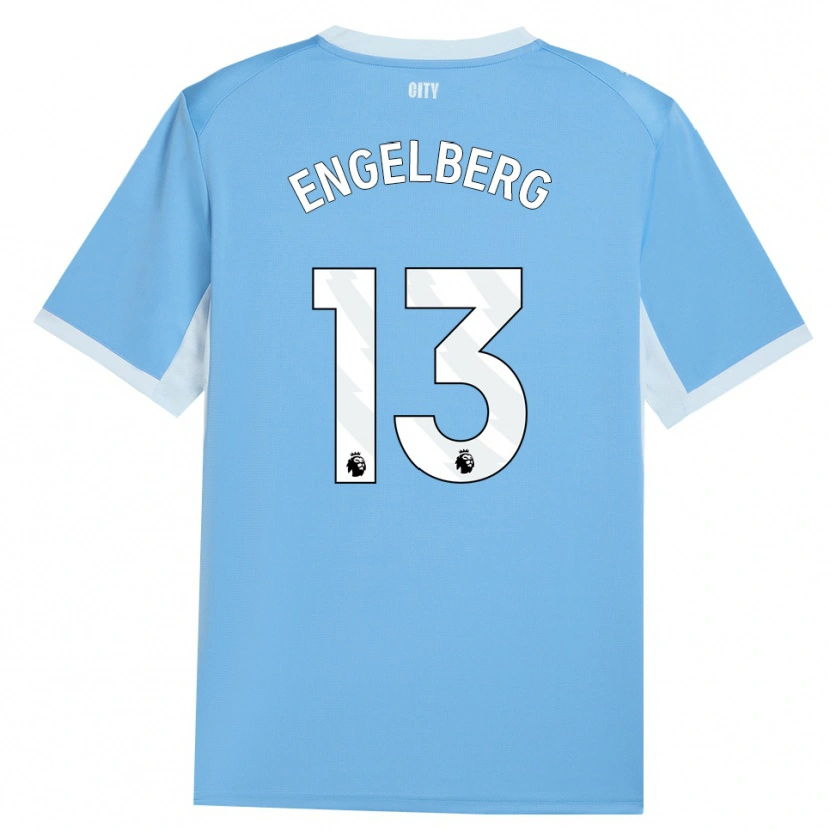 Danxen Femme Maillot Stavros Engelberg #13 Lightskyblue Blanc Tenues Domicile 2026/27 T-Shirt