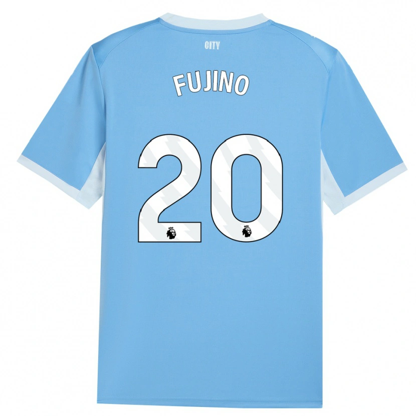 Danxen Femme Maillot Aoba Fujino #20 Lightskyblue Blanc Tenues Domicile 2026/27 T-Shirt