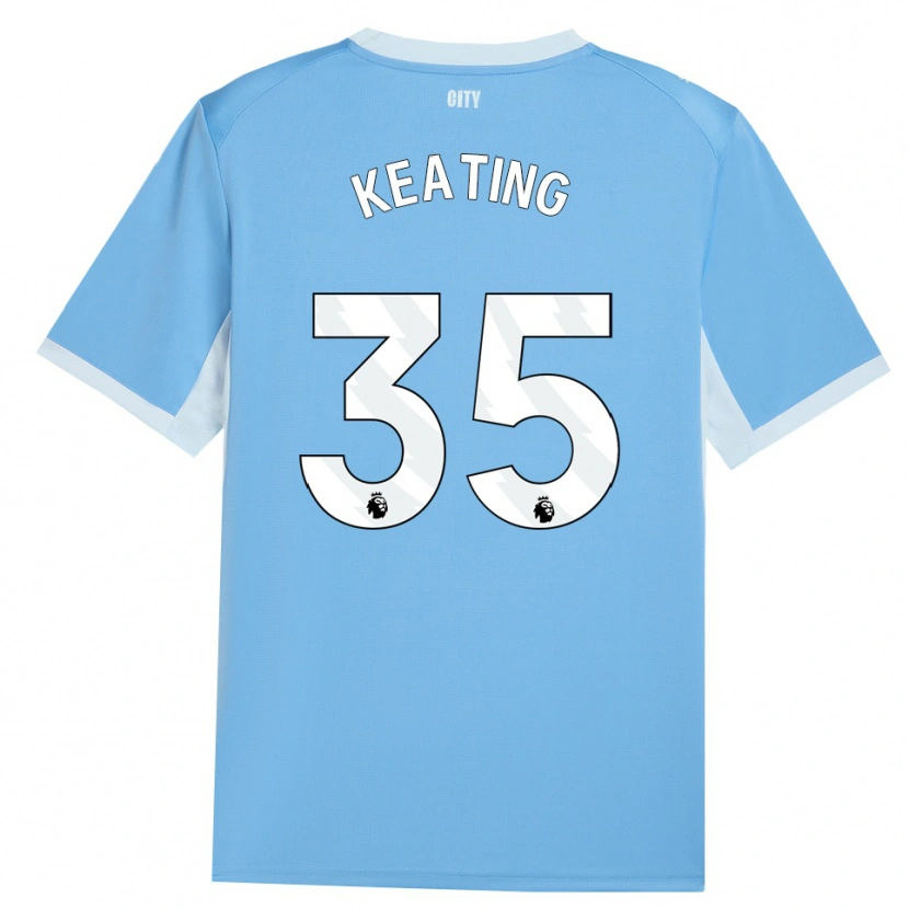 Danxen Femme Maillot Khiara Keating #35 Lightskyblue Blanc Tenues Domicile 2026/27 T-Shirt