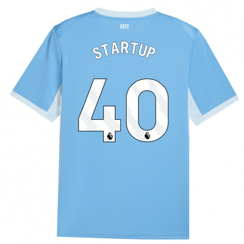 Danxen Femme Maillot Katie Startup #40 Lightskyblue Blanc Tenues Domicile 2026/27 T-Shirt