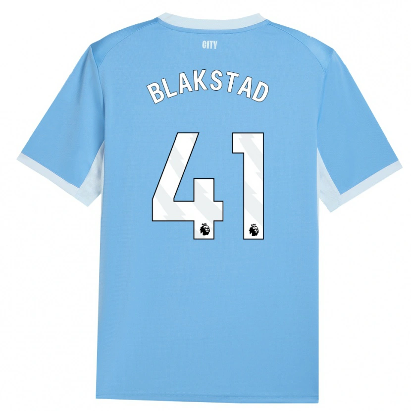 Danxen Femme Maillot Julie Blakstad #41 Lightskyblue Blanc Tenues Domicile 2026/27 T-Shirt