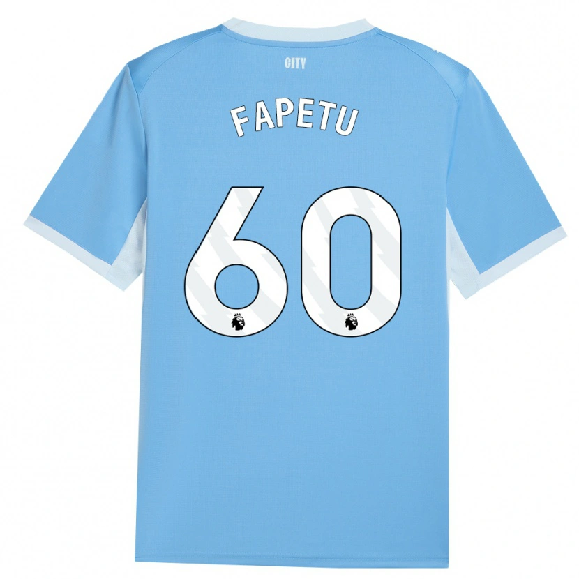 Danxen Femme Maillot Femi Fapetu #60 Lightskyblue Blanc Tenues Domicile 2026/27 T-Shirt
