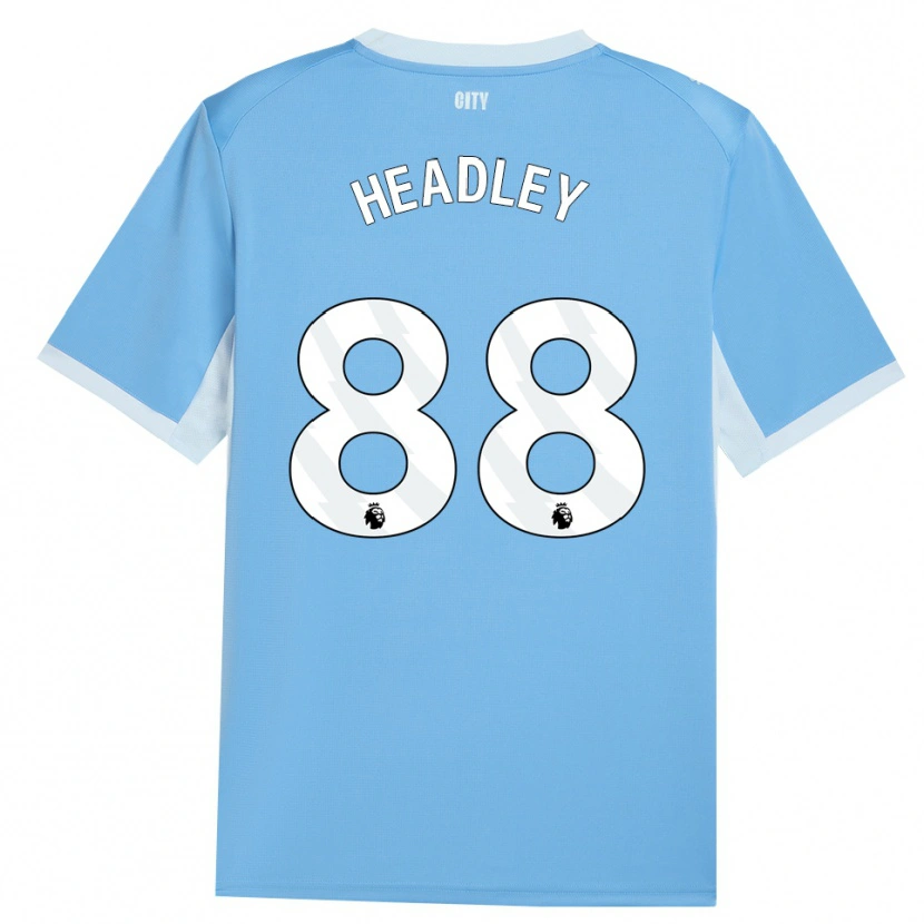 Danxen Femme Maillot Dante Headley #88 Lightskyblue Blanc Tenues Domicile 2026/27 T-Shirt