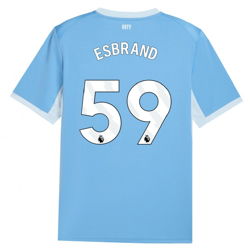 Danxen Femme Maillot Josh Wilson-Esbrand #59 Lightskyblue Blanc Tenues Domicile 2026/27 T-Shirt