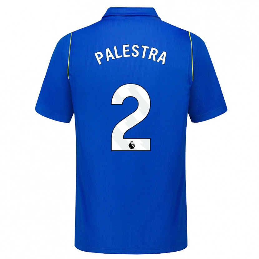 Danxen Femme Maillot Marco Palestra #2 Bleu Jaune Tenues Domicile 2026/27 T-Shirt