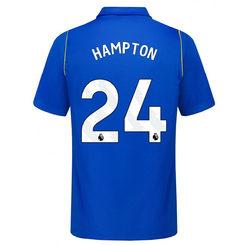 Danxen Femme Maillot Hannah Hampton #24 Bleu Jaune Tenues Domicile 2026/27 T-Shirt