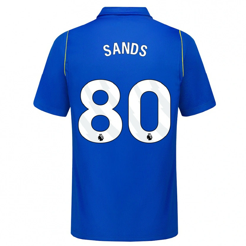 Danxen Femme Maillot Hudson Sands #80 Bleu Jaune Tenues Domicile 2026/27 T-Shirt