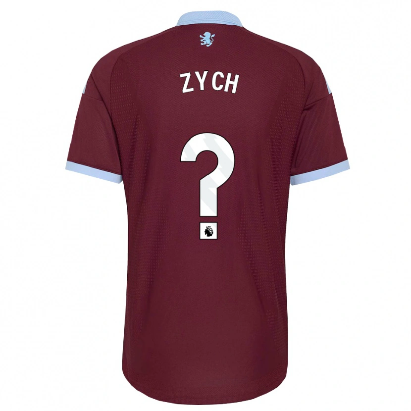 Danxen Femme Maillot Oliwier Zych #0 Cornflowerblue Bourgogne Tenues Domicile 2026/27 T-Shirt