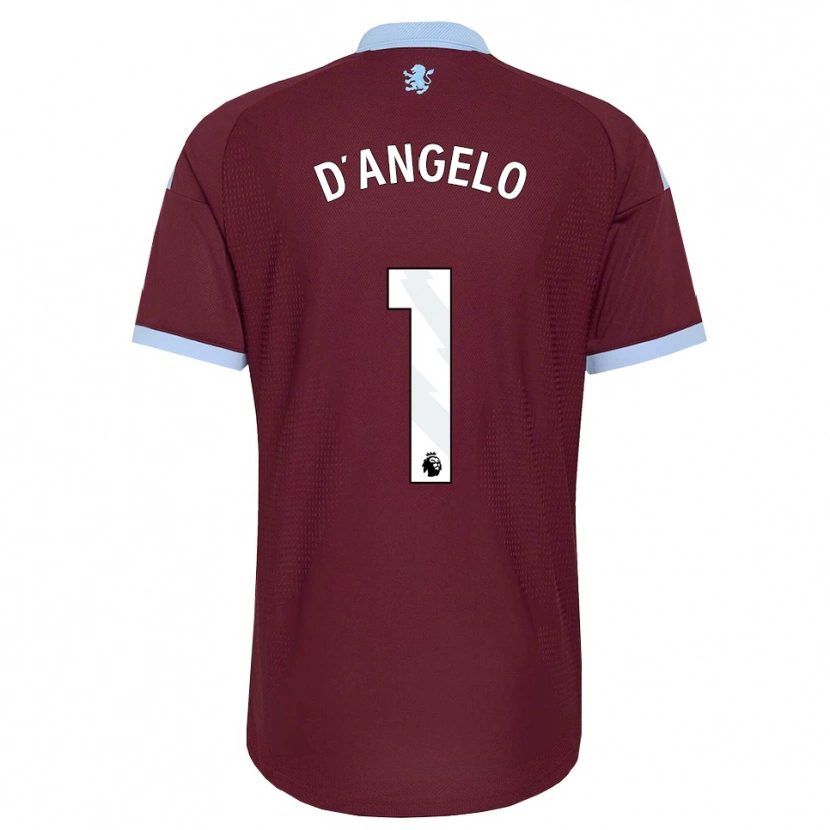 Danxen Femme Maillot Sabrina D'angelo #1 Cornflowerblue Bourgogne Tenues Domicile 2026/27 T-Shirt