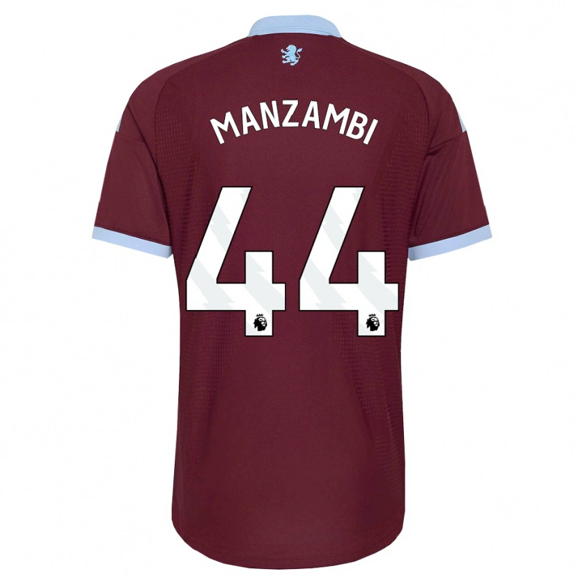 Danxen Femme Maillot Johan Manzambi #44 Cornflowerblue Bourgogne Tenues Domicile 2026/27 T-Shirt
