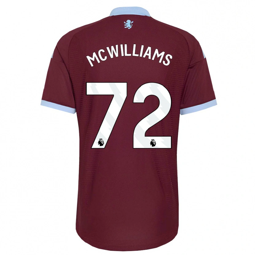 Danxen Femme Maillot Ashton Mcwilliams #72 Cornflowerblue Bourgogne Tenues Domicile 2026/27 T-Shirt
