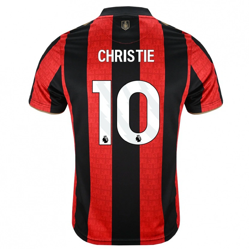 Danxen Femme Maillot Ryan Christie #10 Goldenrod Rouge Noir Tenues Domicile 2026/27 T-Shirt